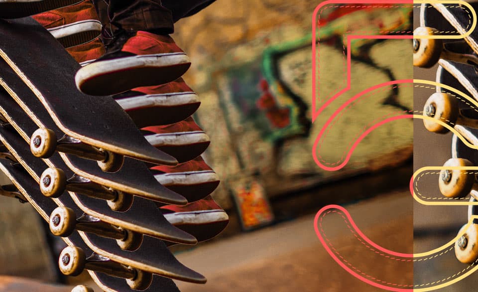 No skate